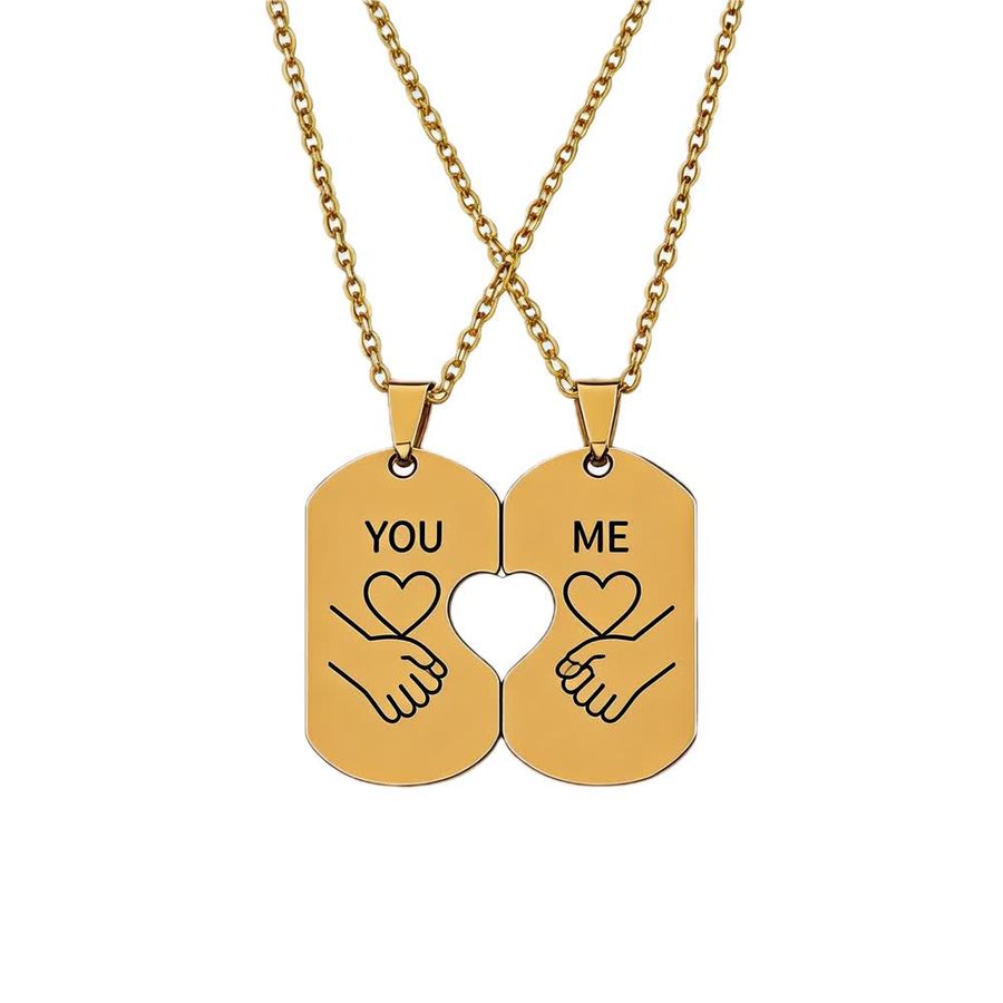 Couple Necklaces - Custom Cups Now