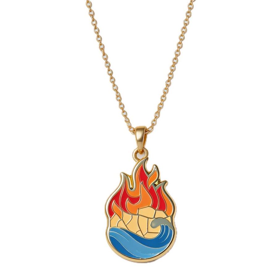 Hard Enamel Charm Necklaces - Custom Cups Now