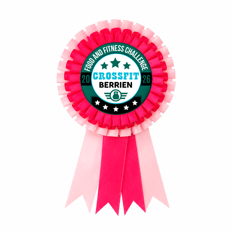 2 Tier Rosette Buttons - Custom Cups Now