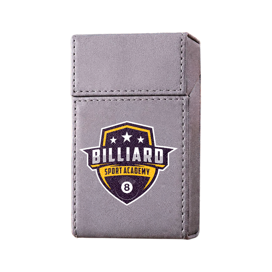 Flip Top PU Leather Full Bag Cigarette Cases - Custom Cups Now