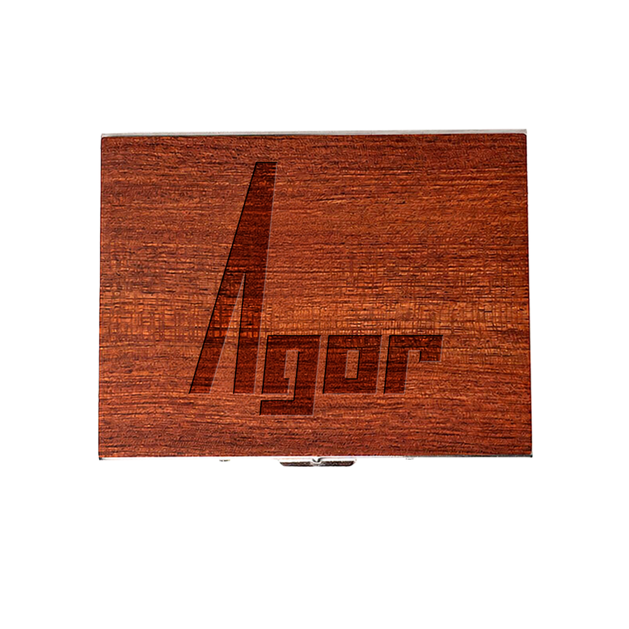Metal Framed Wooden Cigarette Cases - Custom Cups Now