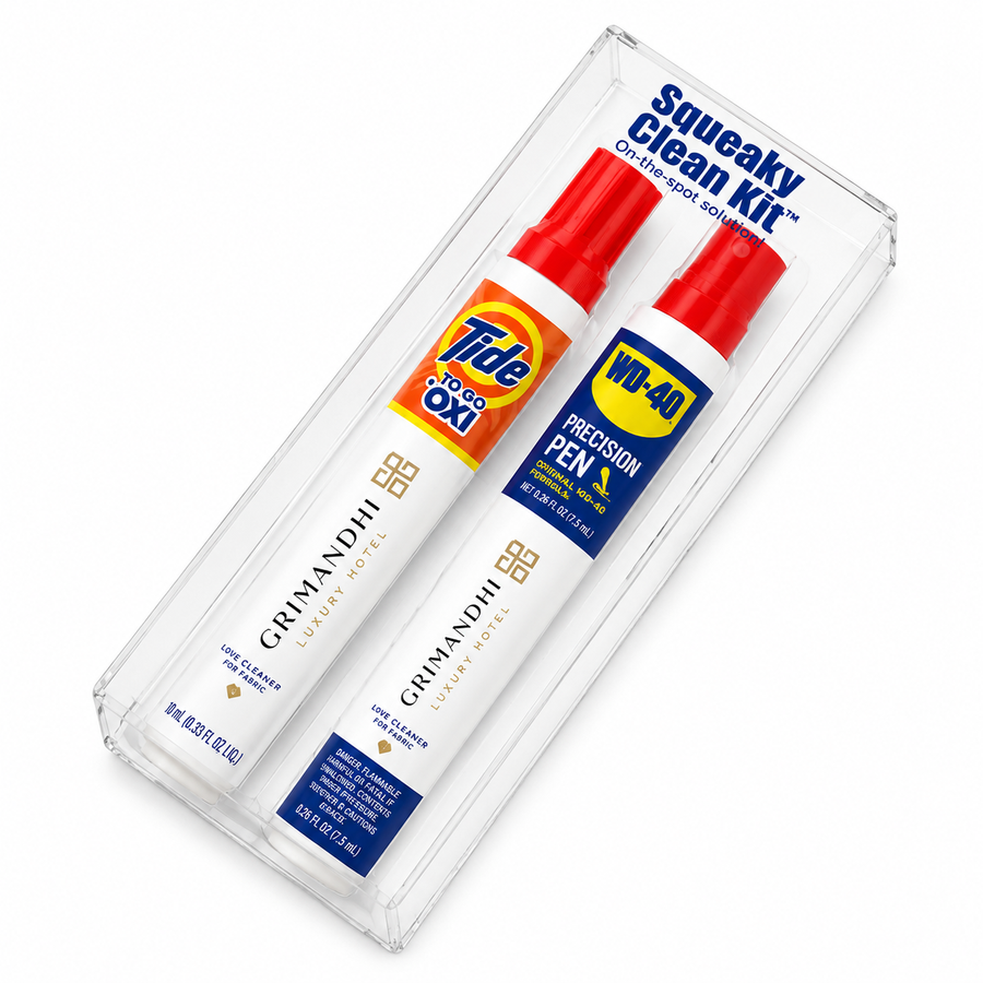 Squeaky Clean Kit - WD-40® Precision Pens and Tide® to Go + Oxi Travel Kits - Custom Cups Now