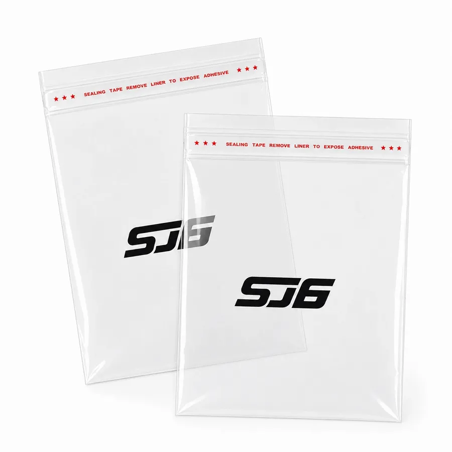 Resealable Clear Poly Bags - Custom Cups Now