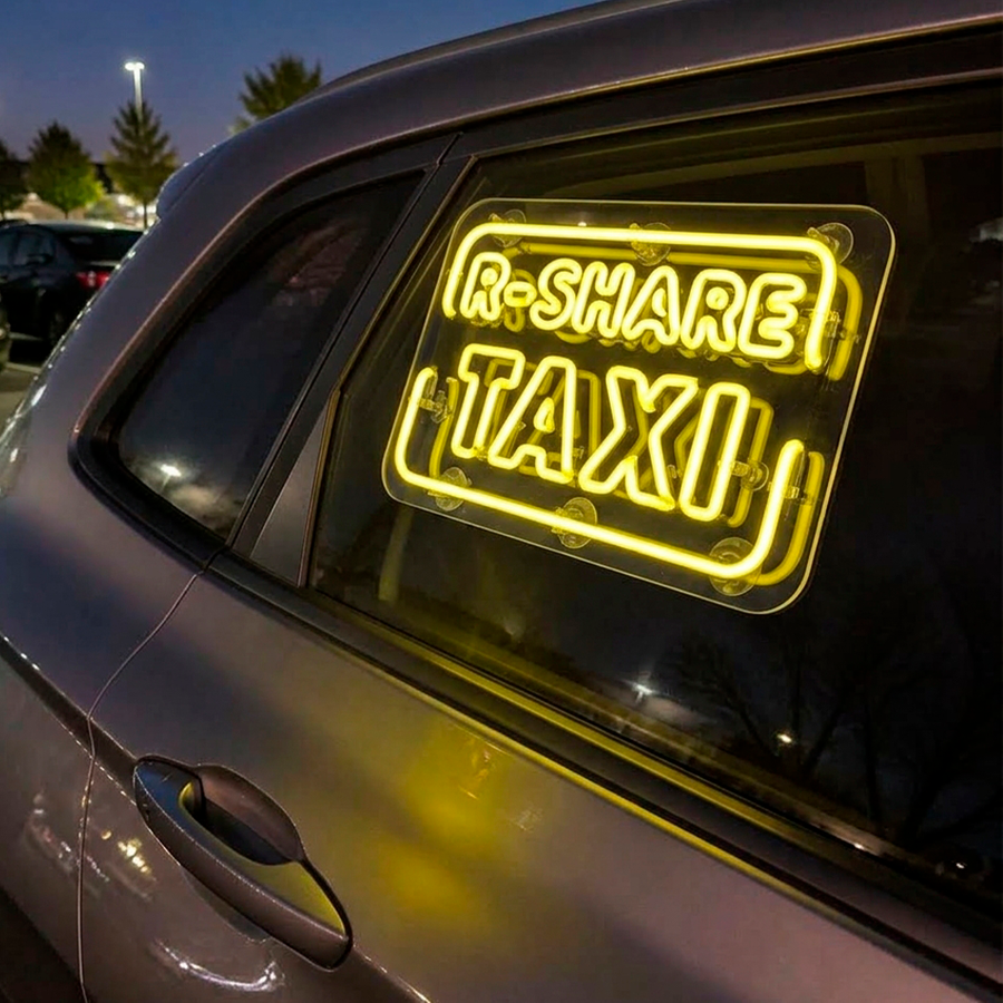 Illuminated Vehicle Signs - Custom Cups Now