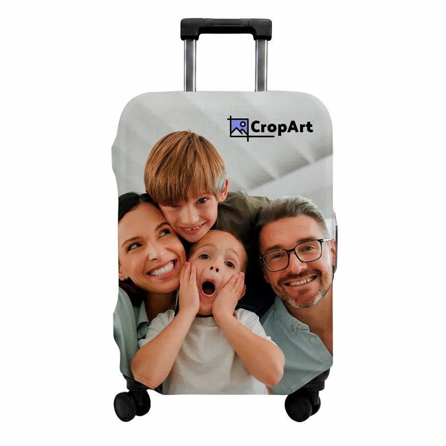 Photo Luggage Covers - Custom Cups Now