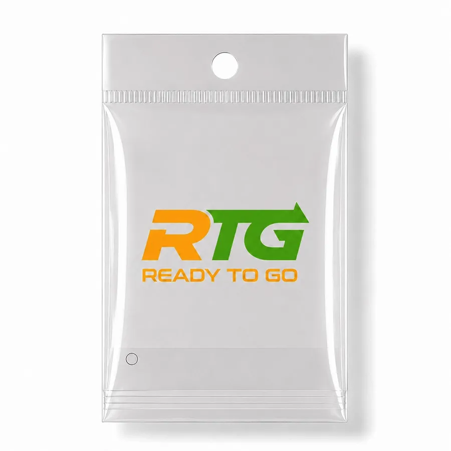 Header Bags with Round Hang Hole - Custom Cups Now