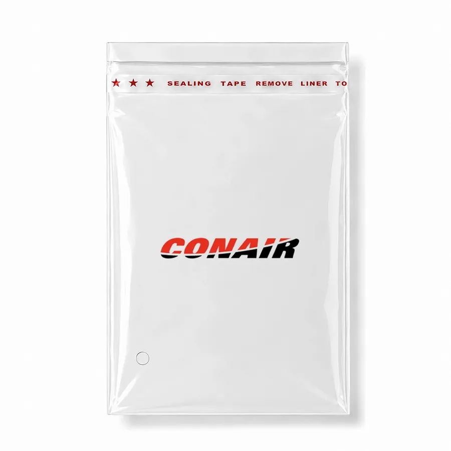 Resealable Clear Poly Bags - Custom Cups Now