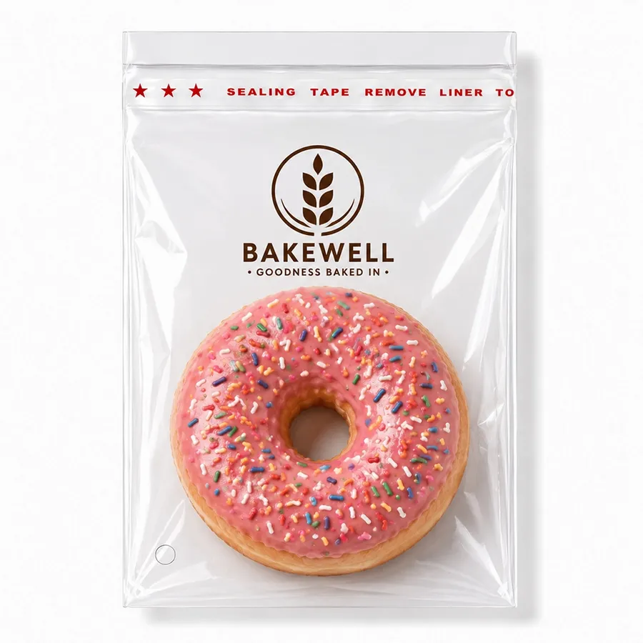 Resealable Clear Poly Bags - Custom Cups Now