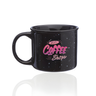 BrewMasters' Ceramic Coffee Mugs Black