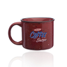 BrewMasters' Ceramic Coffee Mugs Maroon