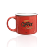 BrewMasters' Ceramic Coffee Mugs Red