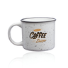 BrewMasters' Ceramic Coffee Mugs White