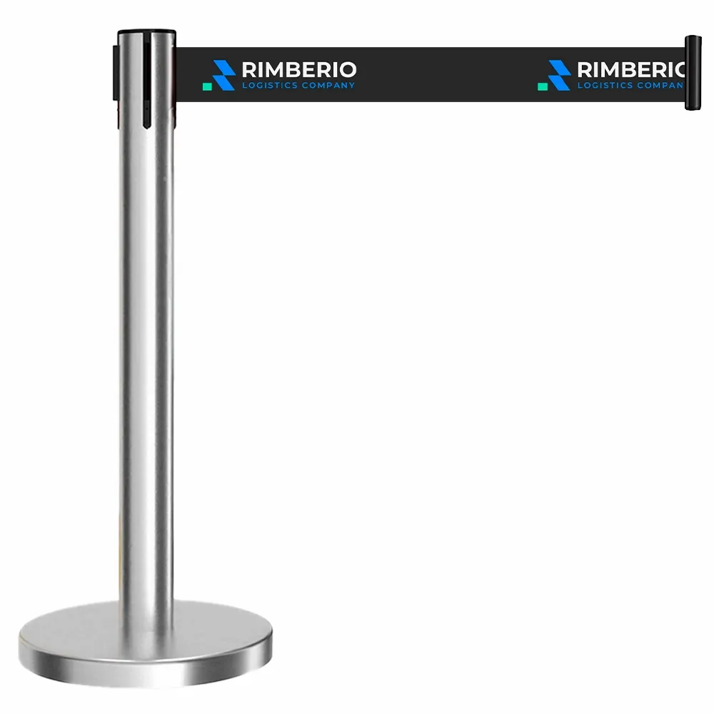 Retractable Belt Stanchions - Custom Cups Now