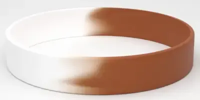 Brown / White Brown / White